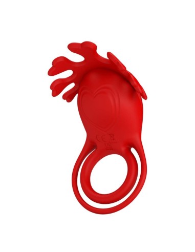 Pretty Love Vibrant Penis Ring Ruben Red