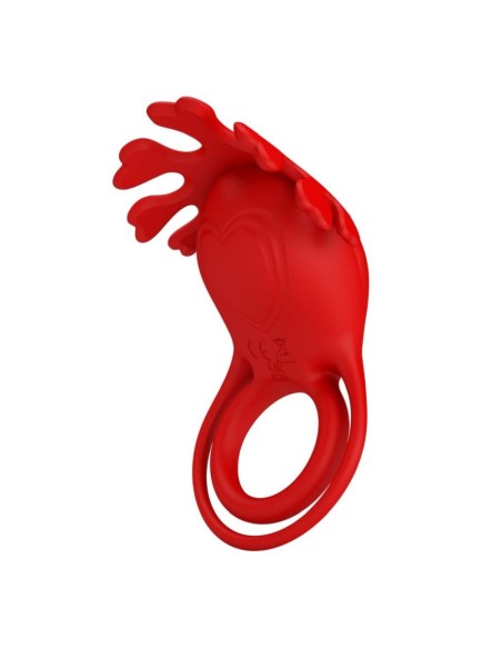 Pretty Love Vibrant Penis Ring Ruben Red