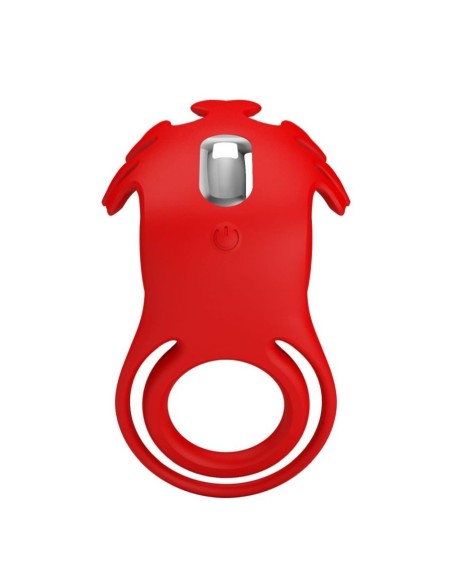 Pretty Love Vibrant Penis Ring Ruben Red