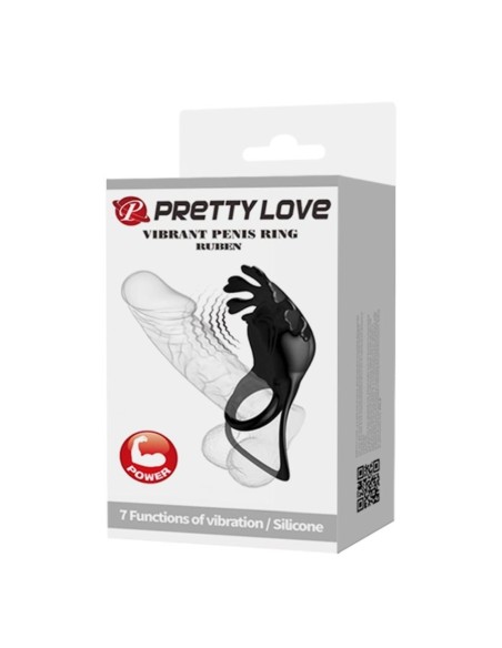 Pretty Love Vibrant Penis Ring Ruben Bla