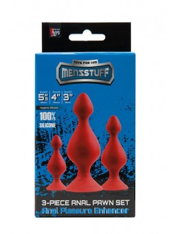 MENZSTUFF 3-PIECE ANAL PAWN...
