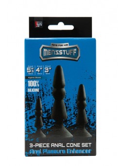 MENZSTUFF 3-PIECE ANAL CONE...