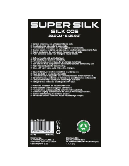 SUPERSILK Realistic TPE Dildo 23,5 Cm