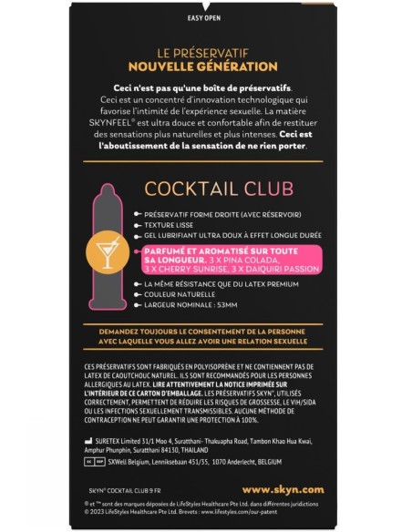 Skyn Cocktail Club x 9 FR