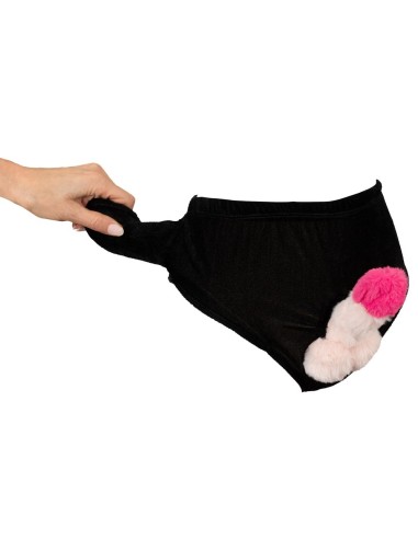 Briefs with Inflatable Penis