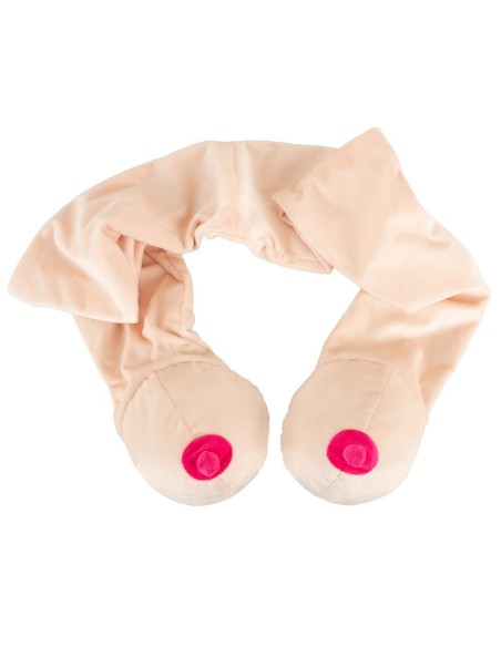 Scarf with two boobs