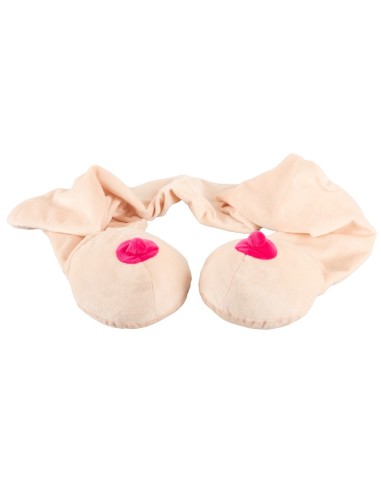 Scarf with two boobs