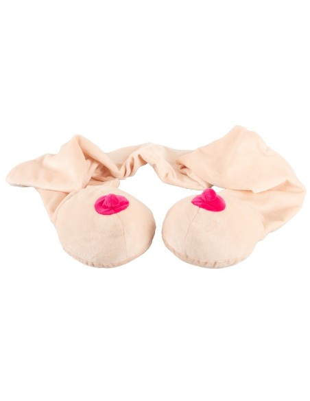 Scarf with two boobs