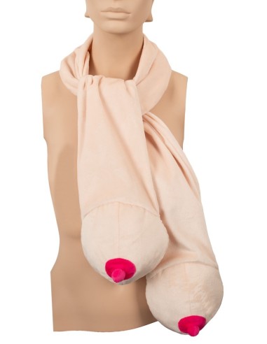 Scarf with two boobs