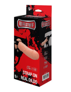 REALSTUFF STRAP ON REAL DILDO acquista online su Porky's Store
