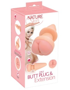 Nature Skin Butt Plug & Extens 2