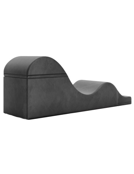 Aria Flip Chaise Black 22"