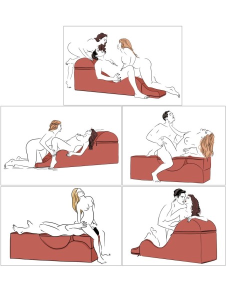 Aria Flip Chaise Black 22"