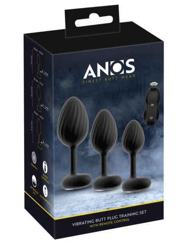 ANOS Vibrating Butt Plug Train