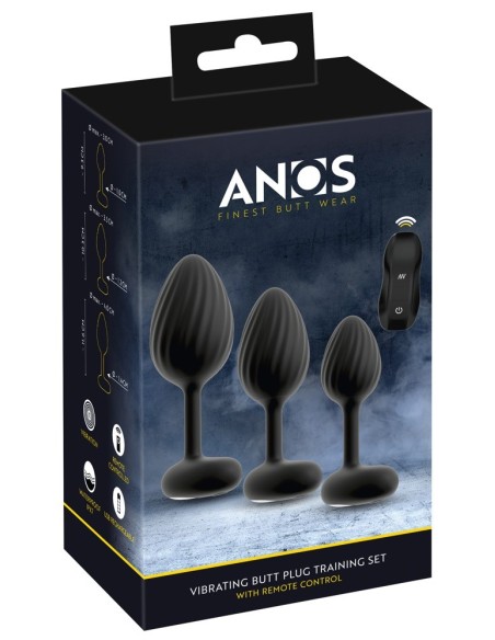 ANOS Vibrating Butt Plug Train