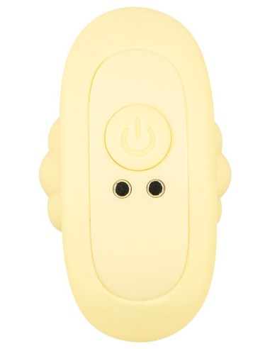 Cuties Vibrating Plug Yellow