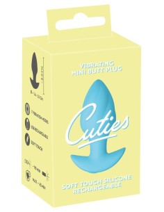 Cuties Vibrating Plug Blue 2