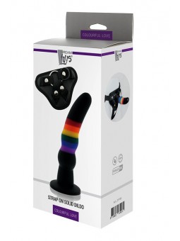 COLOURFUL LOVE STRAP ON...