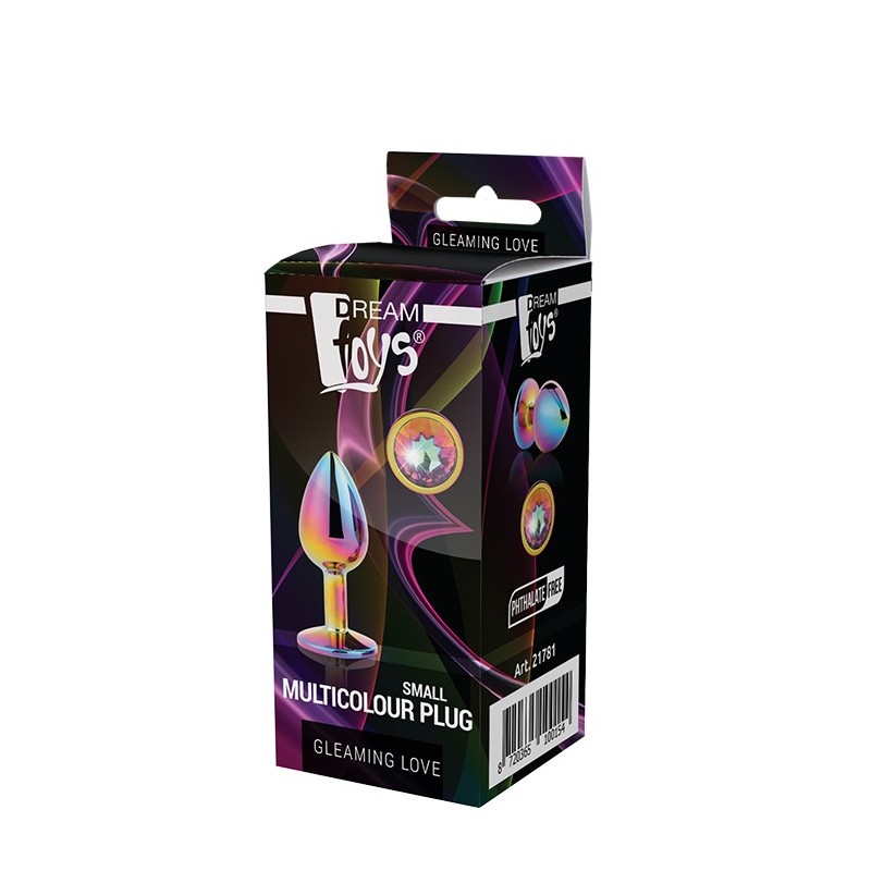 GLEAMING LOVE MULTICOLOUR PLUG SMALL acquista online su Porky's Store