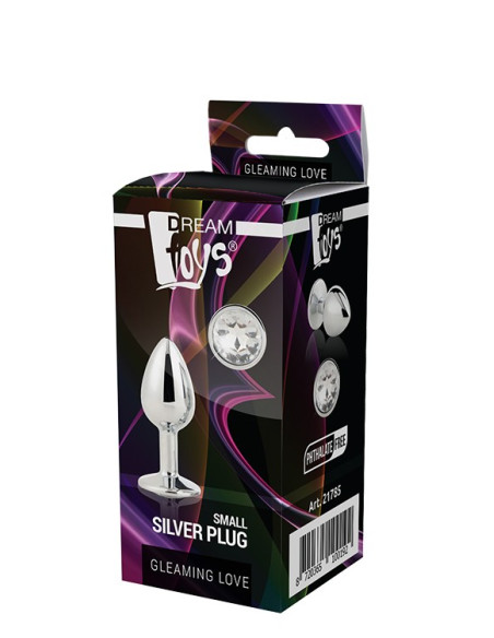 GLEAMING LOVE SILVER PLUG SMALL acquista online su Porky's Store