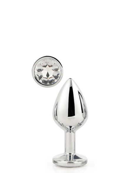GLEAMING LOVE SILVER PLUG SMALL acquista online su Porky's Store
