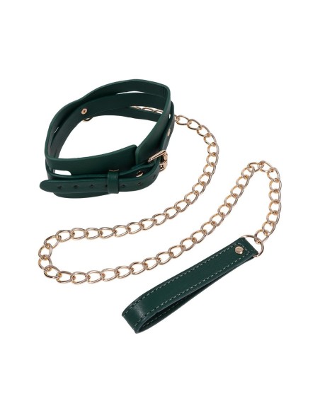 SPORTSHEETS INDICA CUTOUT COLLAR AND LEA