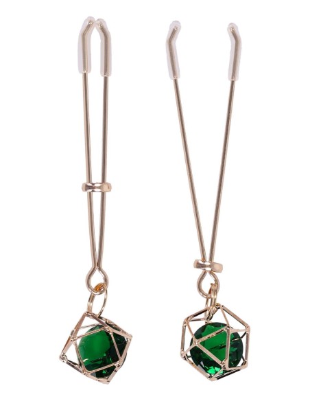 SPORTSHEETS INDICA CRYSTAL NIPPLE CLIPS