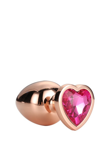 GLEAMING LOVE ROSE GOLD PLUG MEDIUM acquista online su Porky's Store