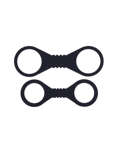 SPORTSHEETS SHADOW SMALL SILICONE CUFFS