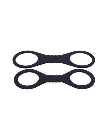 SPORTSHEETS SHADOW SMALL SILICONE CUFFS