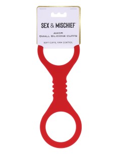 SPORTSHEETS AMOR SMALL SILICONE CUFFS 2