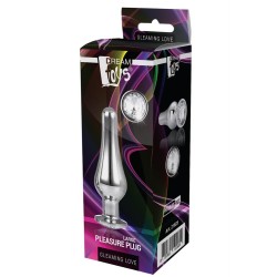 GLEAMING LOVE SILVER PLEASURE PLUG L acquista online su Porky's Store