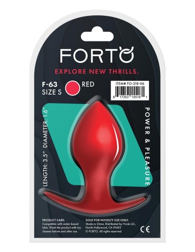 FORTO F-63 RATTLER SPADE SMALL RED