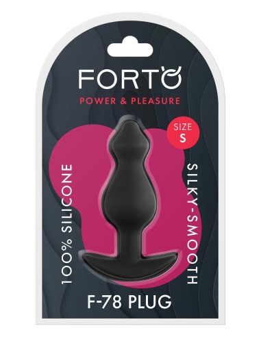 FORTO F-78 POINTEE PLUG SMALL BLACK