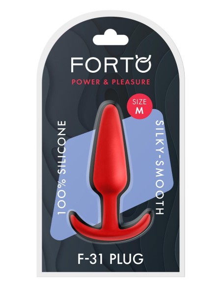 FORTO F-31 PLUG MEDIUM RED