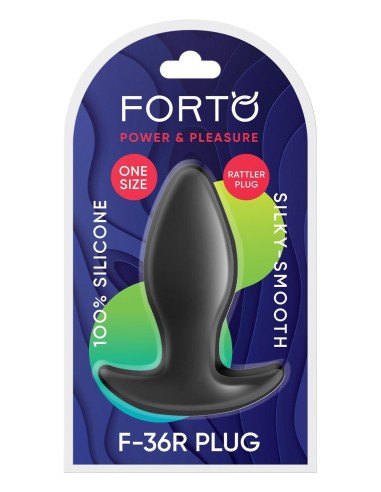FORTO F-36R RATTLER T PLUG BLACK