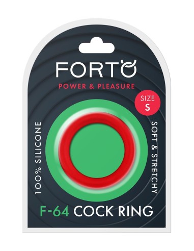 FORTO F-64 40MM RING WIDE SMALL RED