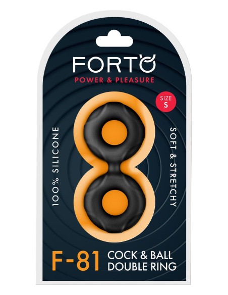 FORTO F-81 DOUBLE RING 44MM BLACK