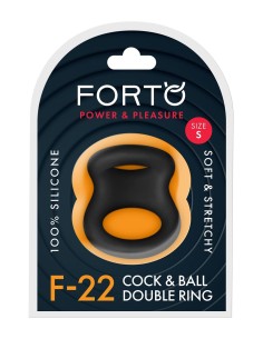 FORTO F-22 D RING SMALL BLACK 2