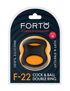 FORTO F-22 D RING MEDIUM BLACK 2