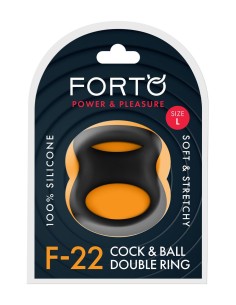 FORTO F-22 D RING LARGE BLACK 2
