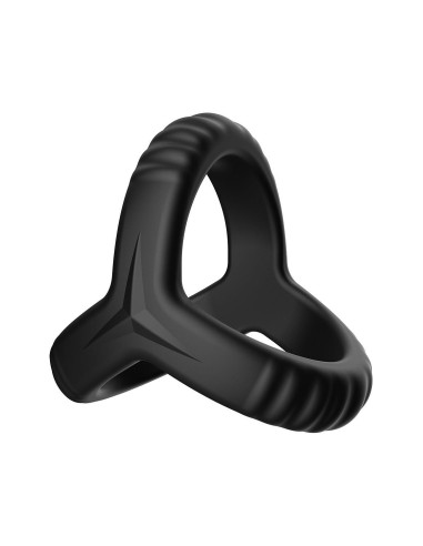 FORTO F-59 TRI COCK AND BALL RING BLACK