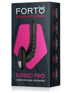 FORTO RIBBED PRO VIBRATING MASSAGER BLAC 2