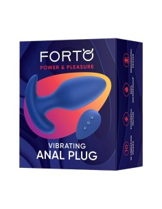 FORTO VIBRATING ANAL PLUG BLUE 2