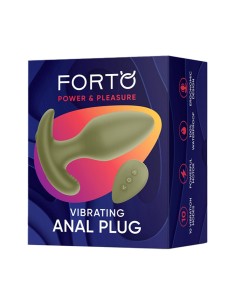 FORTO VIBRATING ANAL PLUG GREEN 2