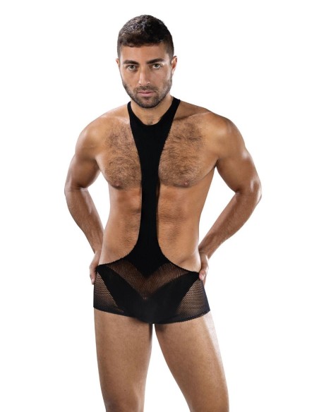 ENVY STEALTH SLING BODYSUIT BLACK