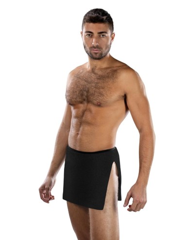 ENVY BULGING BLOSSOM LACE SKIRT BLACK