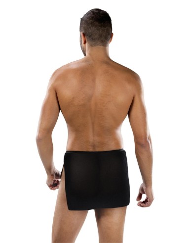 ENVY BULGING BLOSSOM LACE SKIRT BLACK