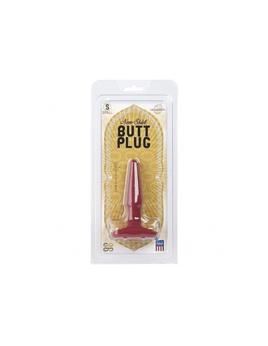 Butt Plug Non-Skid - Small - Red
