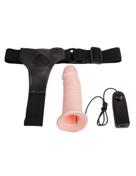 Hollow Strap-on with Vibration